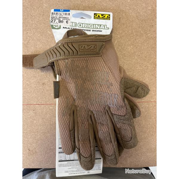 Enchre 1 gant mechanix original coyote taille M