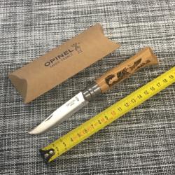 Opinel numéro 8 modèle « poissons »