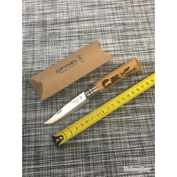 Opinel numro 8 modle poissons