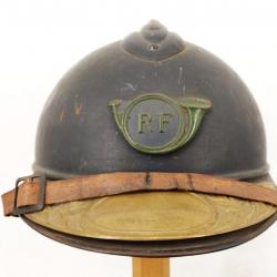WW1 CASQUE ADRIAN MODELE 1915 CHASSEUR - FRANCE PREMIERE GUERRE MONDIALE France 1ere GM Très bon  Mi