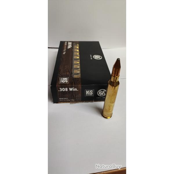 20 MUNITIONS RWS - 308WIN - KS - 150GR - 9.7G
