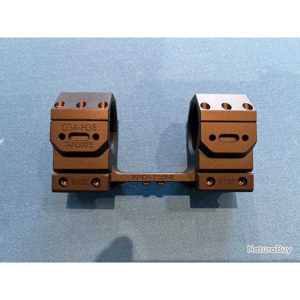 Montage AUDERE D34mm H38 - 20MOA