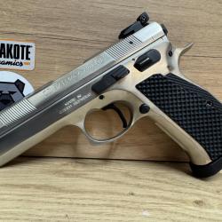 PISTOLET CZ 97B CUSTOM SAO NICKELE 45ACP OCCASION
