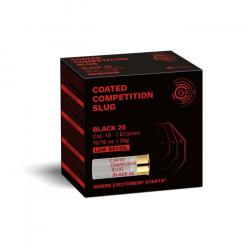 Balles Geco Compétition Slug CCS Black 26 - Cal. 12/67.5 - 26 g