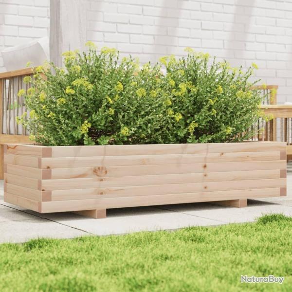 Jardinire 110x40x26,5 cm bois de pin massif