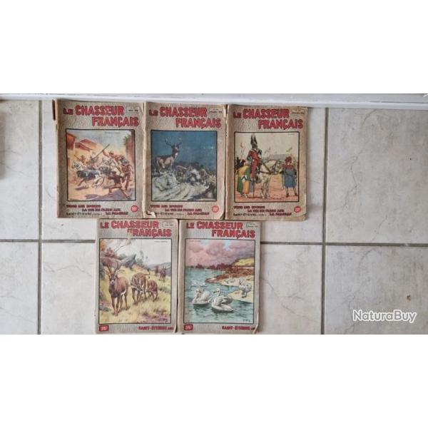 anciens livres chasseur franais