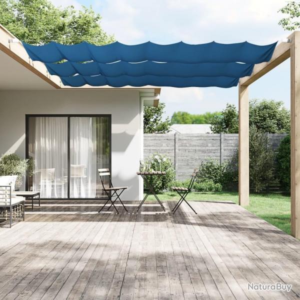 Auvent vertical Bleu 100x420 cm Tissu oxford