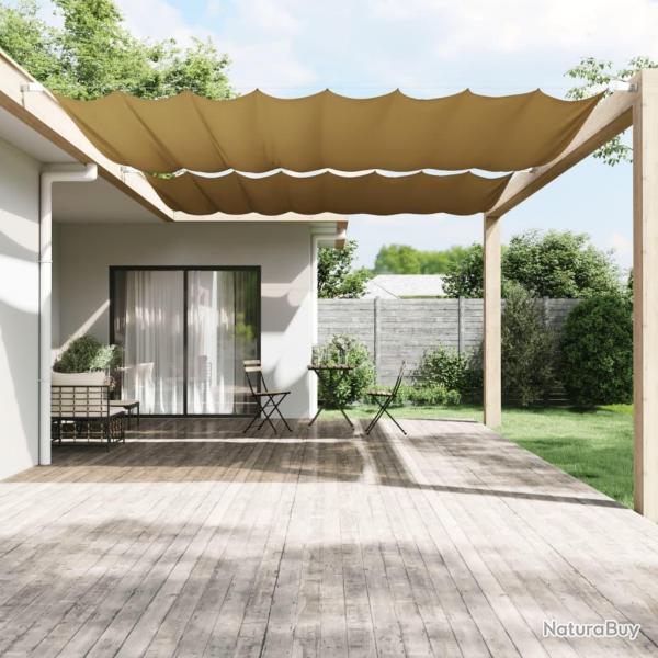 Auvent vertical Beige 300x360 cm Tissu oxford