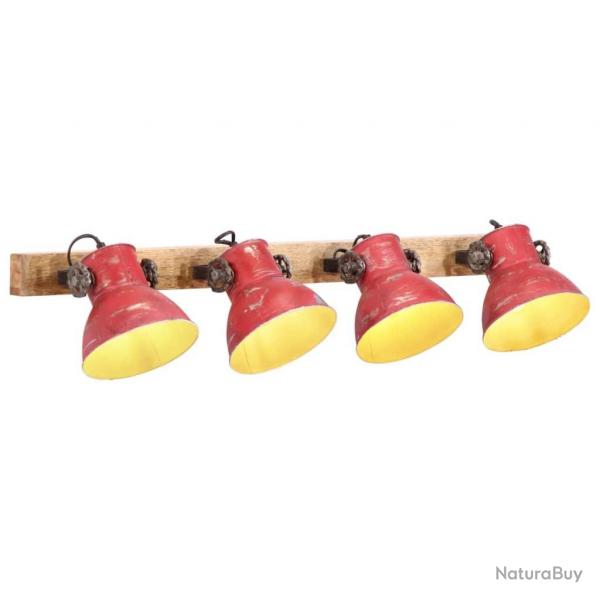 Lampe murale 25 W rouge dlav 90x25 cm E27