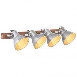 Lampe murale industrielle Argenté 90x25 cm E27
