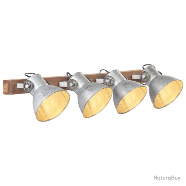 Lampe murale industrielle Argent 90x25 cm E27