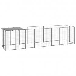 Chenil Argenté 4,84 m² Acier