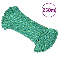 Corde de bateau Vert 3 mm 250 m Polypropylène