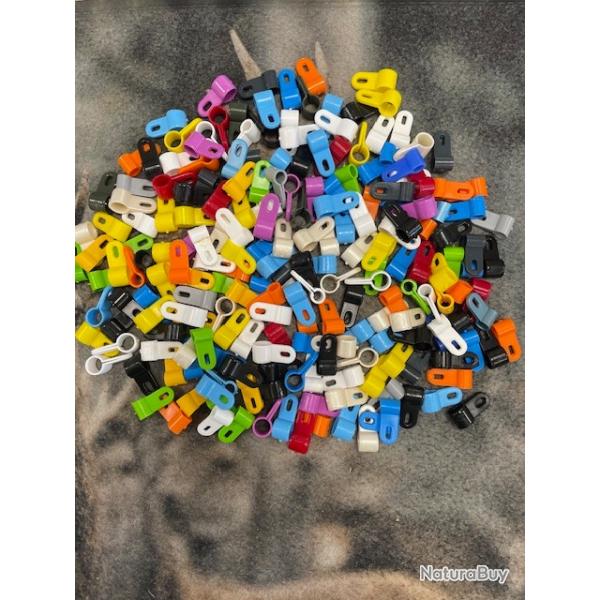 LOT DE 210 BAGUES D ATTACHES