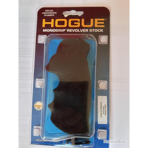 POIGNE HOGUE - REVOLVERS SMITH & WESSON N SQUARE BUTT EMPREINTES DOIGTS