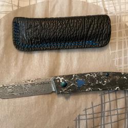 VEND CIUTEAU PLIANT BENCHEMADE TENGU FLIPPER DESIGN JARED OESER.