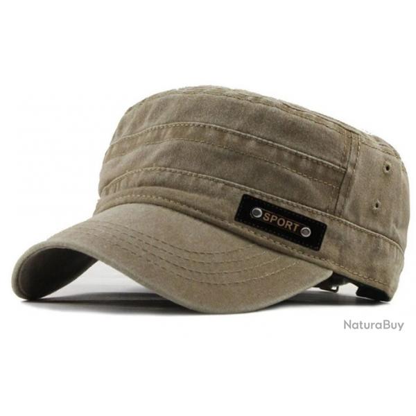 CASQUETTE ADULTE 100% COTON SPORT UNISEXE REGLABLE TAILLE UNIVERSELLE