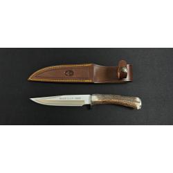 Muela Tejon 16 Couteau de chasse - manche corne de cerf
