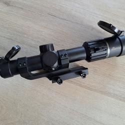 Lunette BURRIS RT-6 1-6x24 réticule Ballistic AR (spécial AR15) LPVO