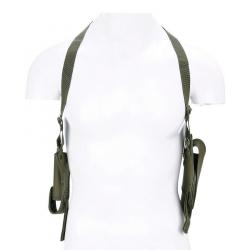 Holster d'épaule de luxe (Couleur Kaki)
