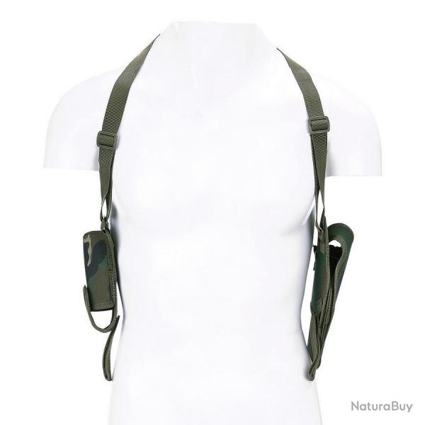 Holster d'paule de luxe (Couleur Camouflage Woodland)