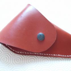 étui cuir pour pistolet 6,35