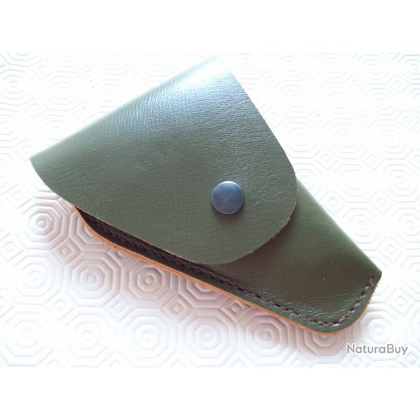 petit tui cuir pour pistolet 6,35