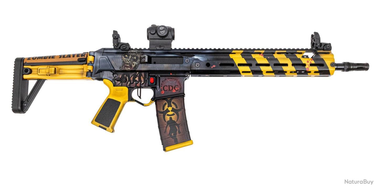 Carabine PSAC JAKL 14.5" 5.56 1:7 Nit. Knurled CH,BCG Rugged Flash, 3.5 ...