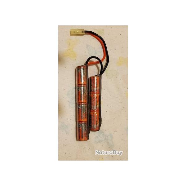 Batterie NiMH airsoft 8 4V 1600mAh