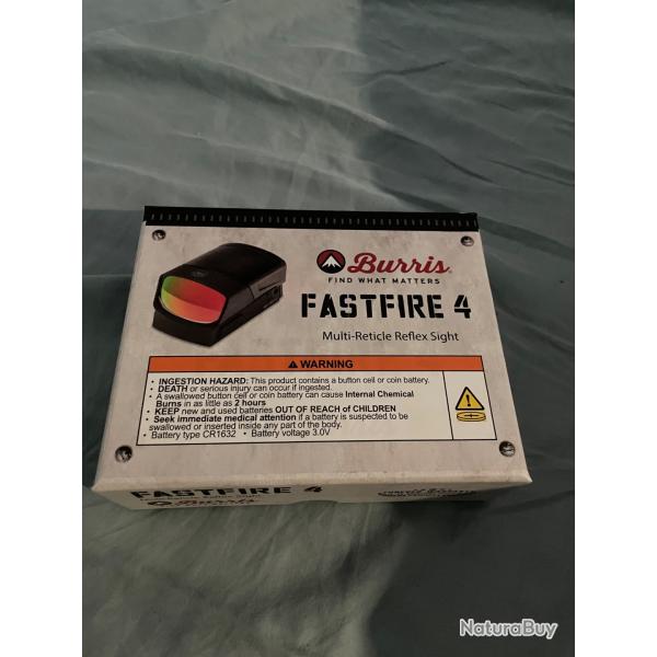 Point rouge Burris Fastfire 4