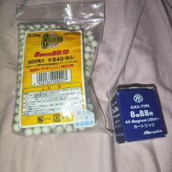 Douilles 8mm marushin replique 44 mag airsoft