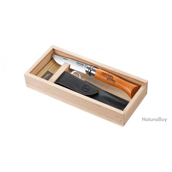 Couteaux pliants Plumier Carbone n08 Htre Opinel