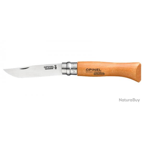 Couteaux pliants Tradition Carbone n08 Opinel