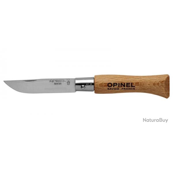 Couteaux pliants Tradition Inox N04 Opinel