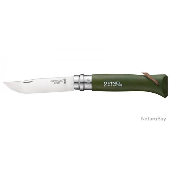 Couteaux pliants Baroudeur N08 Inox Kaki Opinel