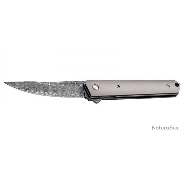 Couteaux pliants Kwaiken flipper Damascus Boker Plus