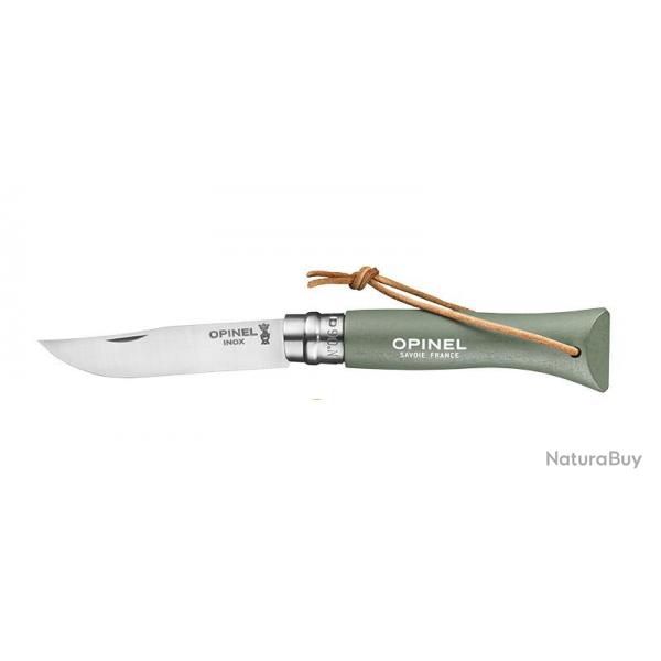 Couteaux pliants Baroudeur N06 Inox Sauge Opinel
