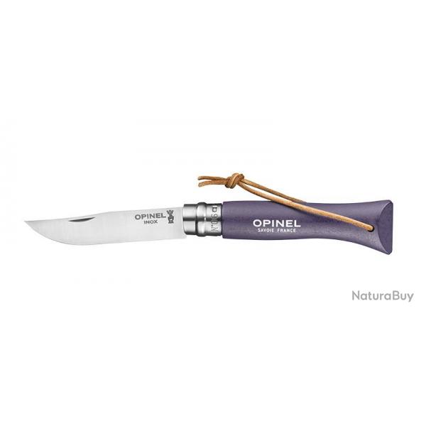Couteaux pliants Baroudeur N06 Inox Violet Opinel