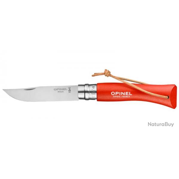 Couteaux pliants Baroudeur N07 Inox Orange Opinel