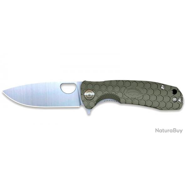 Couteaux pliants Flipper Medium Green Honey Badger