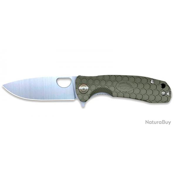 Couteaux pliants Flipper Small Green Honey Badger