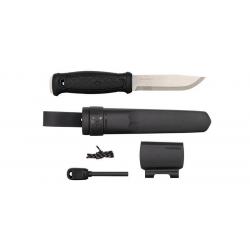 Couteaux fixes Garberg avec Kit de survie - Noir Morakniv