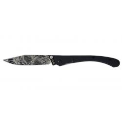 Couteaux pliants C63 Fleurs Summer Noir Lug