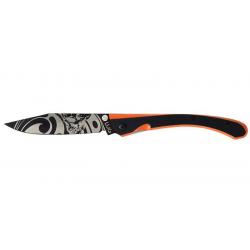 Couteaux pliants C63 Aigle Noir/Orange Lug