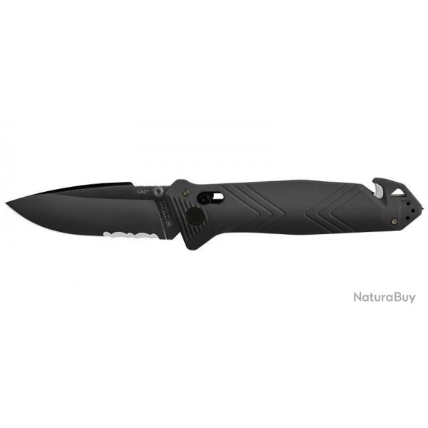 Couteaux pliants CAC Mixte - 4 fonctions - Noir TBOUTDOOR