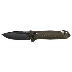 Couteaux pliants CAC Lisse - 4 fonctions - Kaki TBOUTDOOR