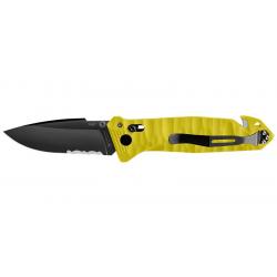 Couteaux pliants CAC Mixte Toxifié - 4 fonctions - Jaune TBOUTDOOR