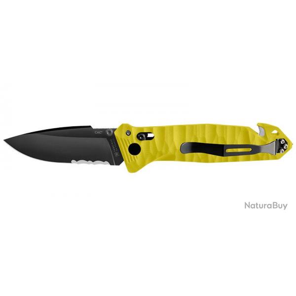 Couteaux pliants CAC Mixte Toxifi - 4 fonctions - Jaune TBOUTDOOR