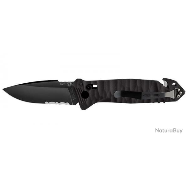 Couteaux pliants CAC Mixte Toxifi - 4 fonctions - Noir TBOUTDOOR