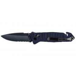 Couteaux pliants CAC S200 - 3 fonctions - Edition Bleue Bout rond TBOUTDOOR